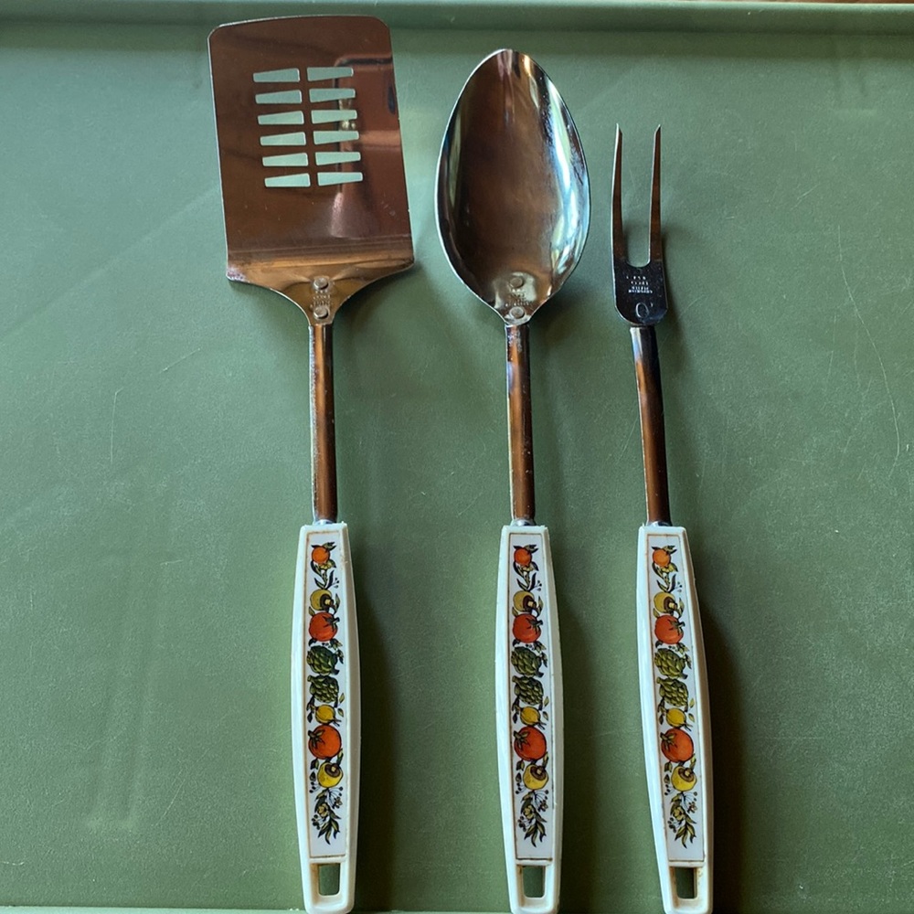 Vintage EKCO 3 pc kitchen tools attic find